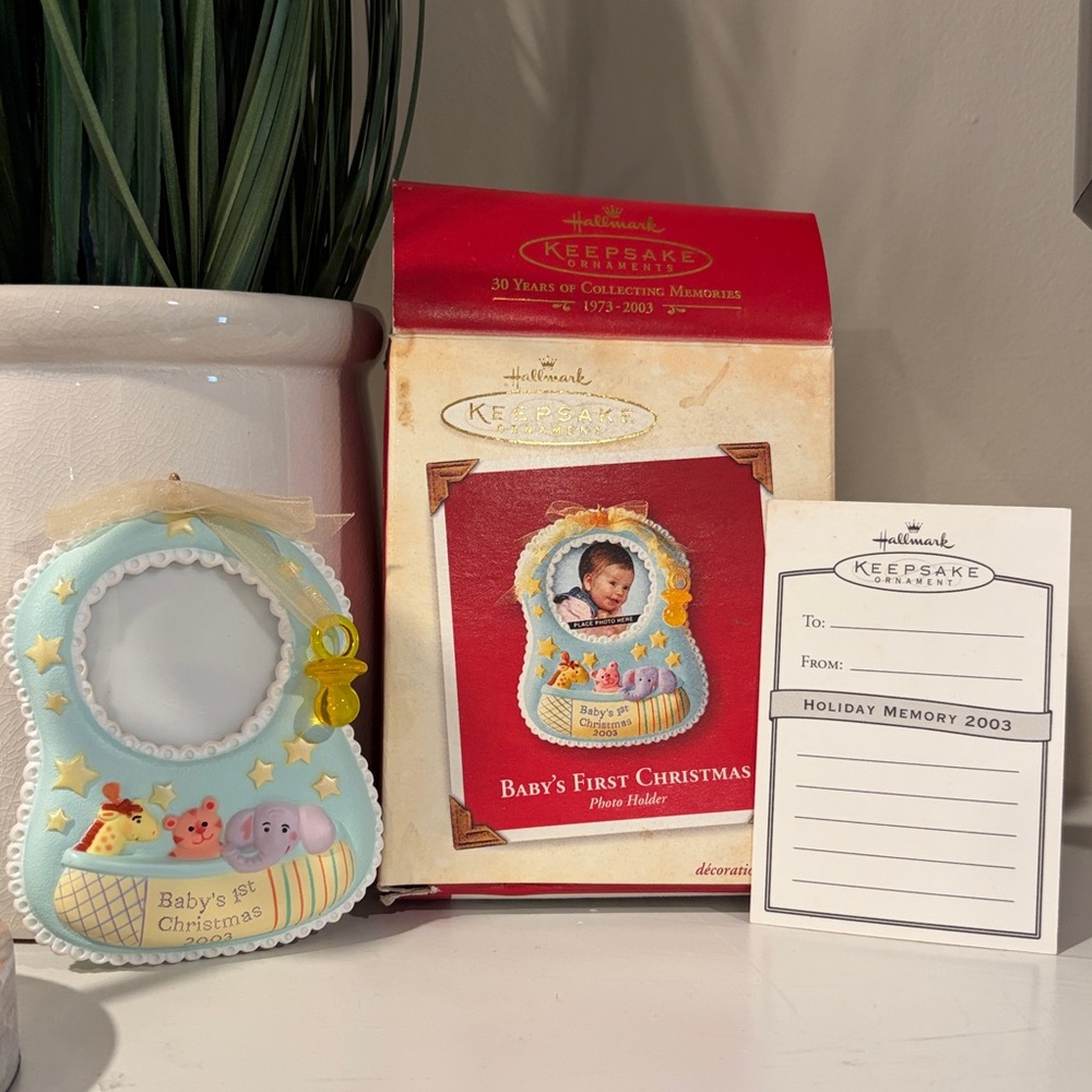 Hallmark Christmas Ornament - Baby’s First Christmas - BRAND NEW!!  holiday baby